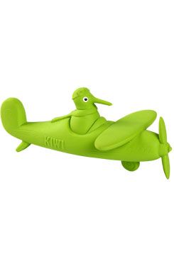 Aero hračka pes latex pískací zelená 19cm Kiwi