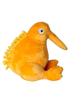 Plush hračka pes plyš pískací oranžová 16cm Kiwi