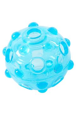 Hračka pes Buster Crunch Ball světle modrá 8,25cm M