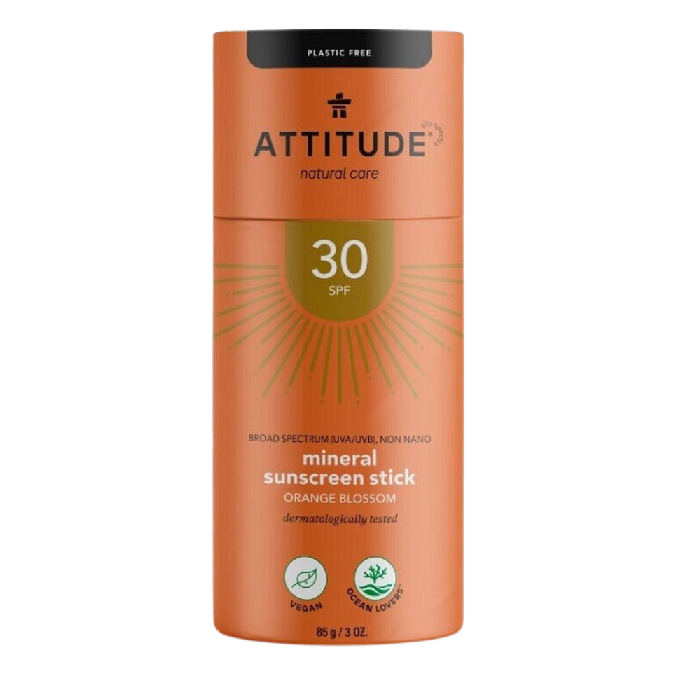 Levně Attitude Ochranná tyčinka na tělo Orange SPF 30 85 g