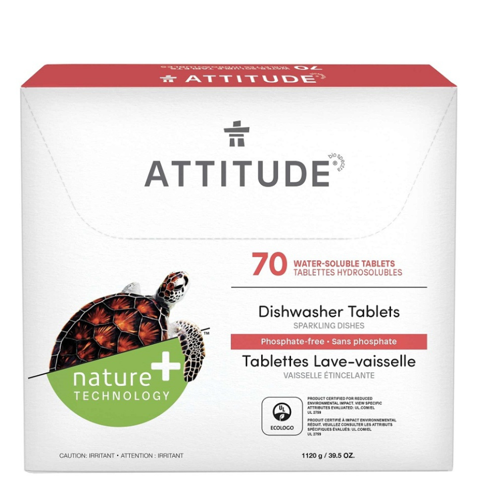Levně Attitude Tablety do myčky bez fosfátů 26 tablet