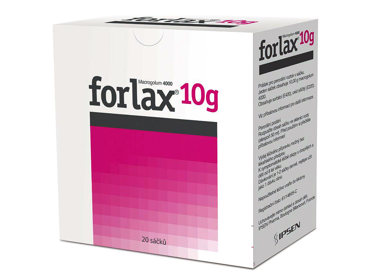 Levně Forlax 10 g prášek pro perorální roztok sáčky 20 ks