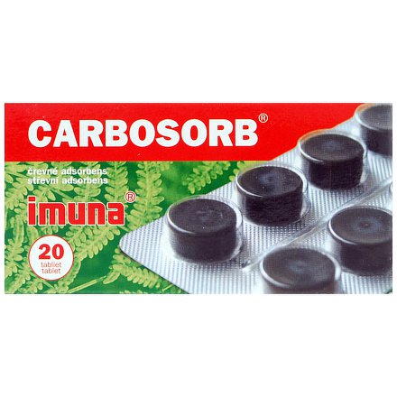 Levně Carbosorb 320mg 20 tablet